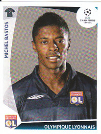 Michel Bastos Olympique Lyonnais samolepka UEFA Champions League 2009/10 #301